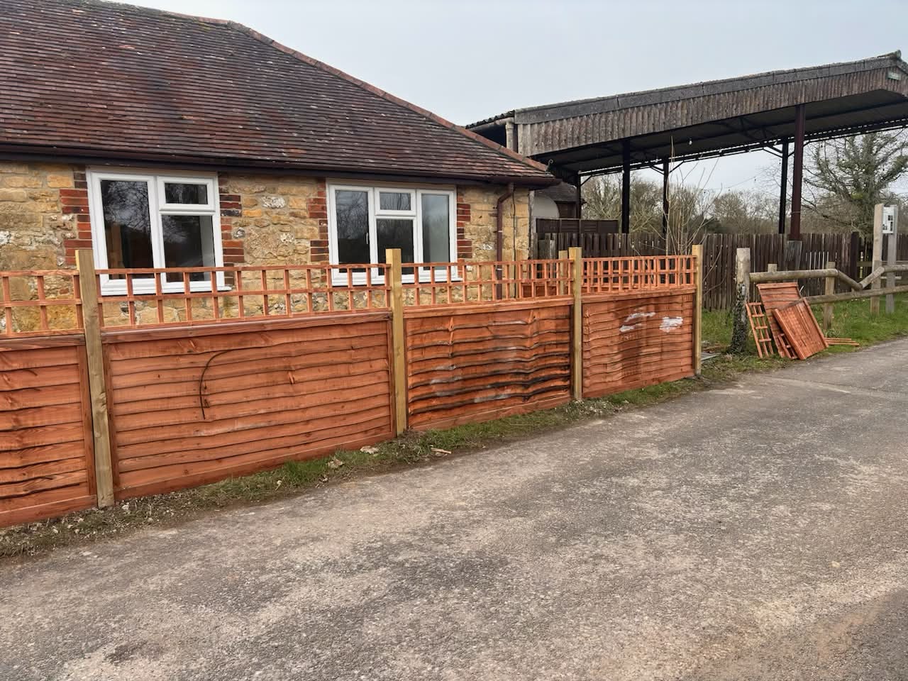 New Fencing Installed - Bere Marsh Farm Nature Reserve - Image 2