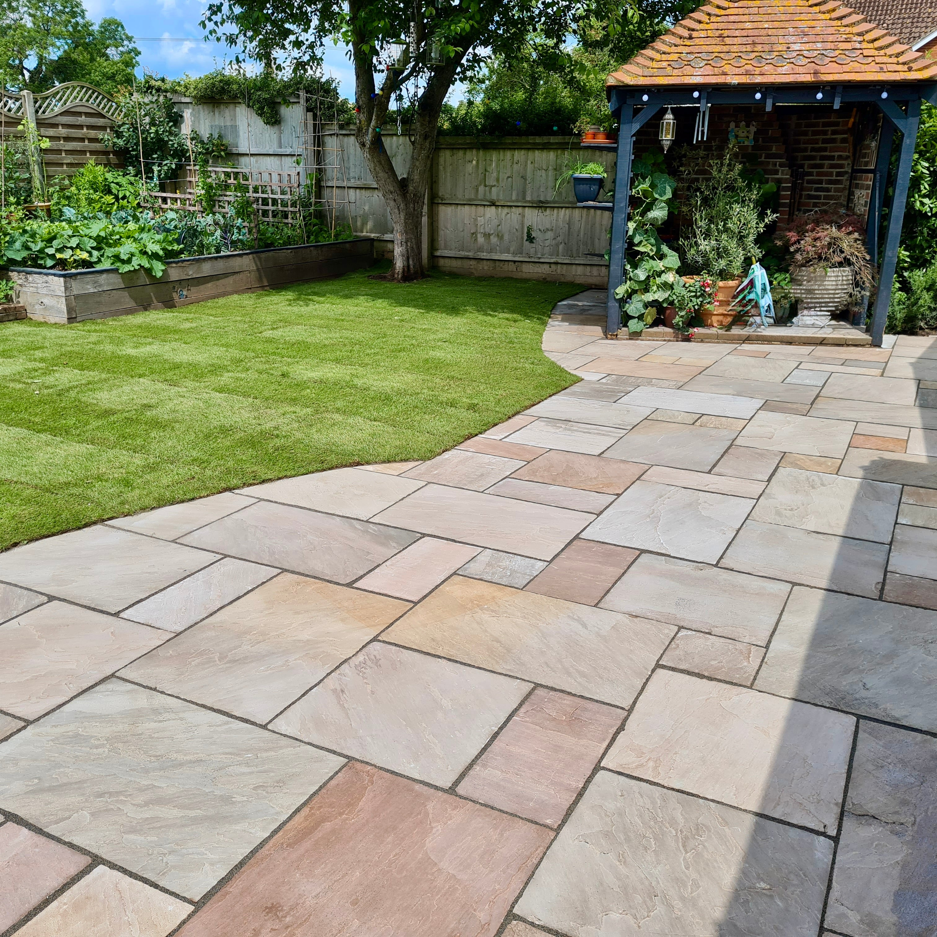 Indian Sandstone Patio - Dorchester
