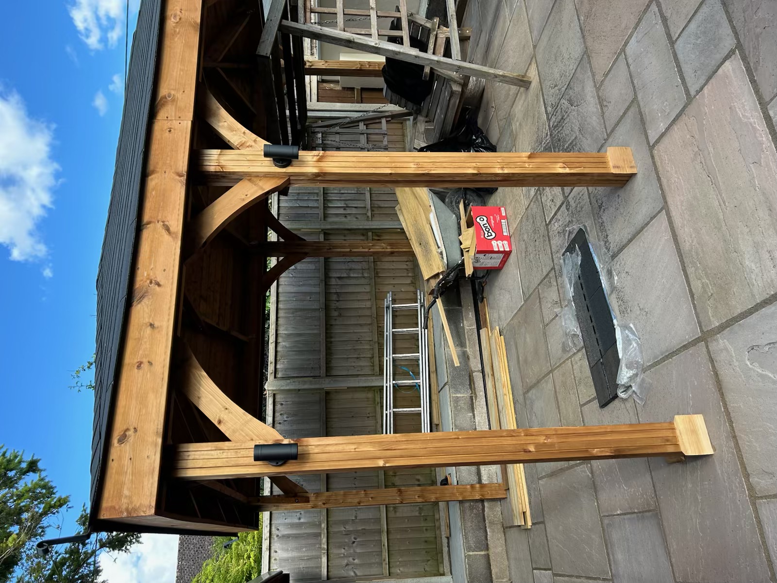 Residential Pergola & Garden Enhancement